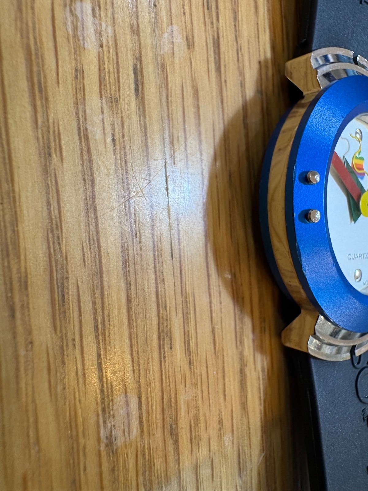 Apple Mac OS Watch Promotional Quartz Giveaway 1995 Not Sold In Stores