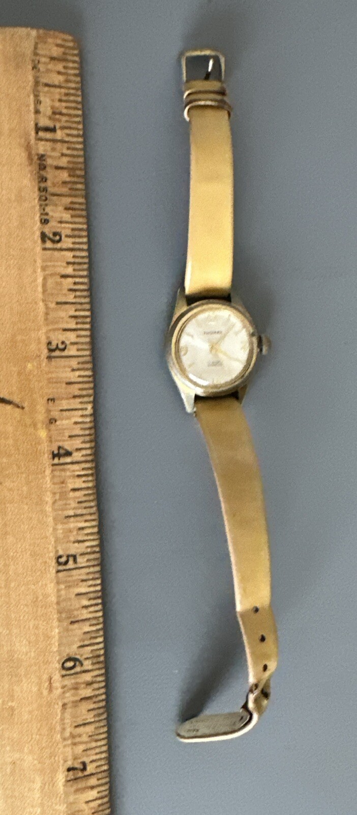 Vintage THOMAX SWISS 17 Jewel Incabloc ALARM Watch As Shown!