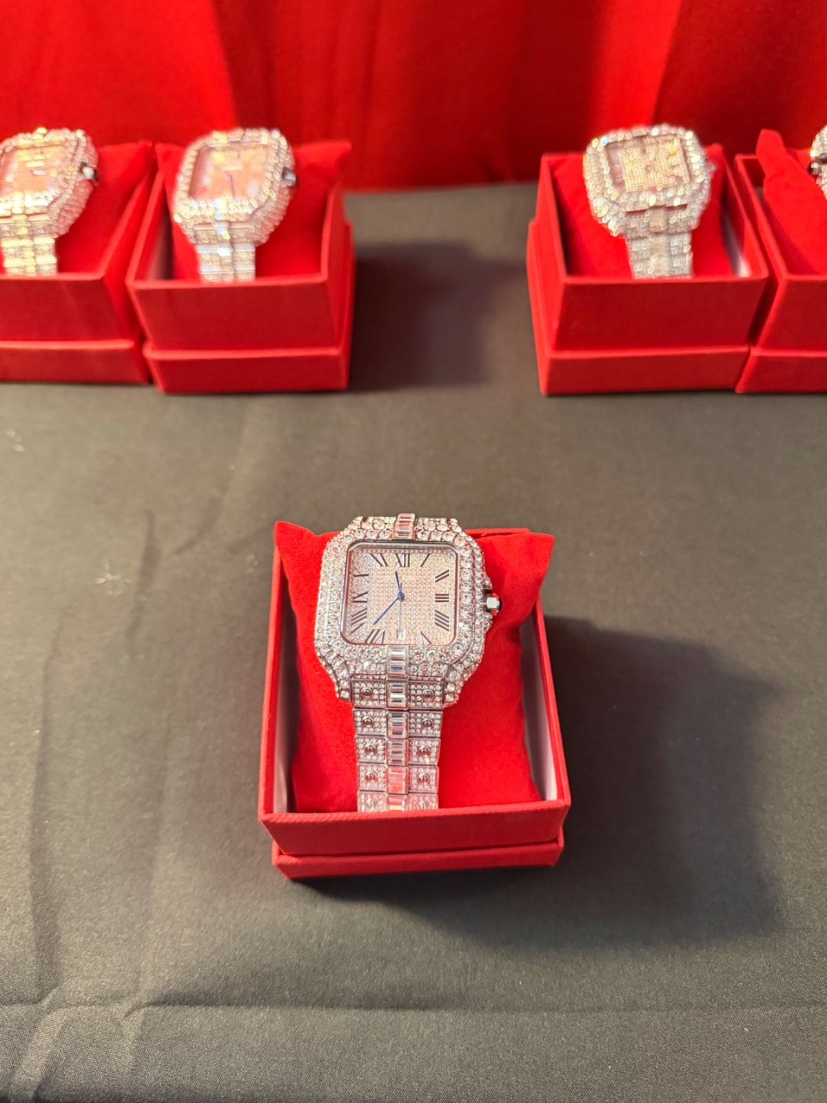 moissanite watch vvs1 clarity