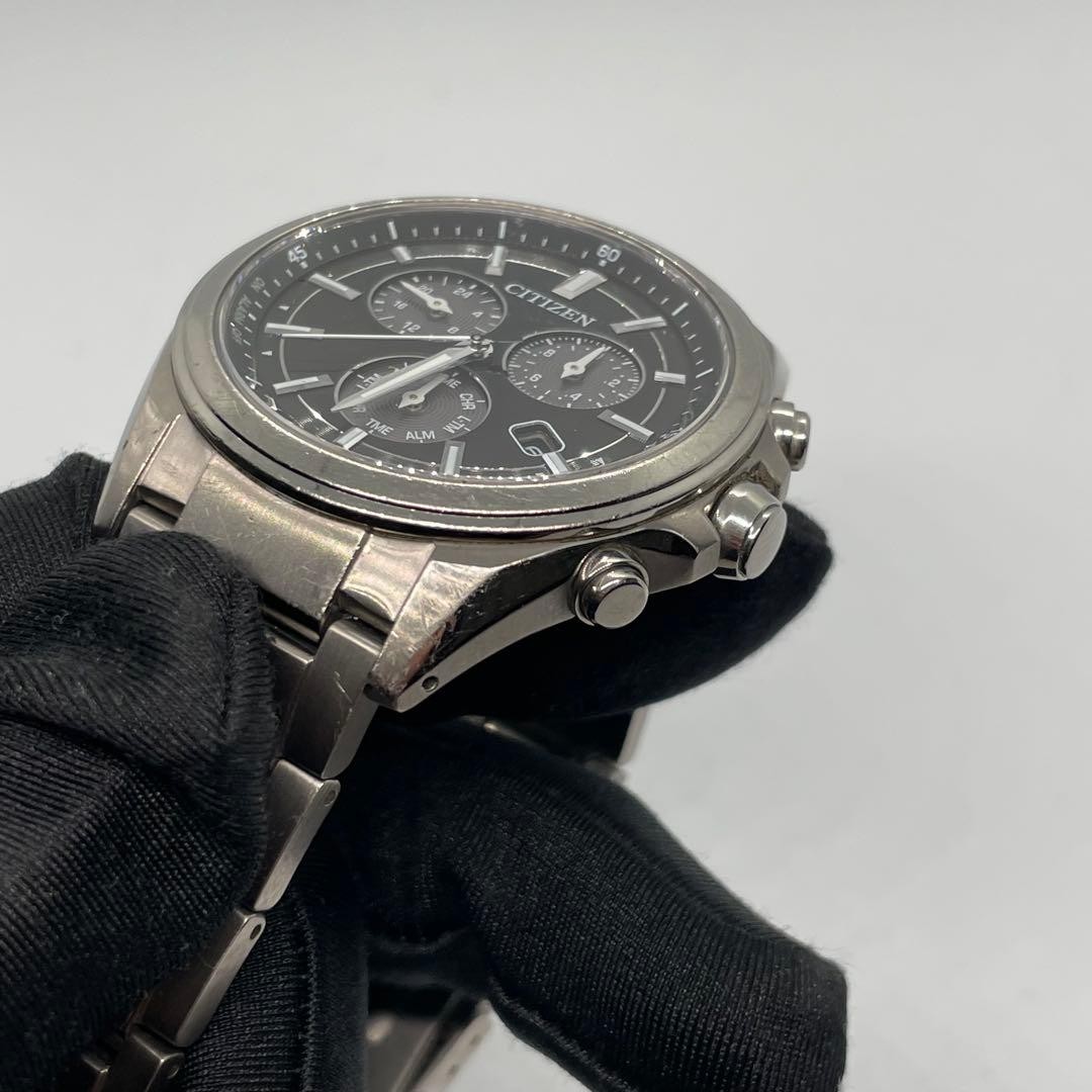 Citizen Attesa Chronograph Quartz Eco-Drive Stainless Steel wrist 18.0cm/7.1in