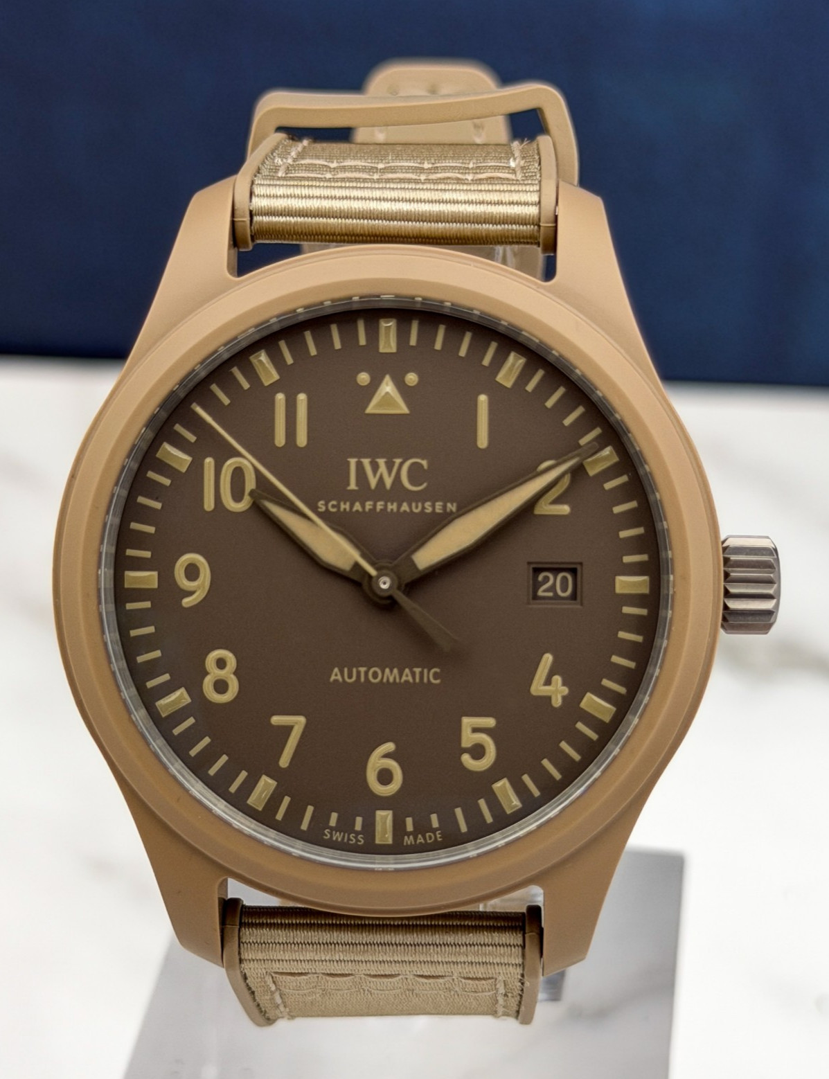 2025 IWC Pilot’s Watch Automatic 41 TOP GUN Mojave Desert IW328106 Full Set