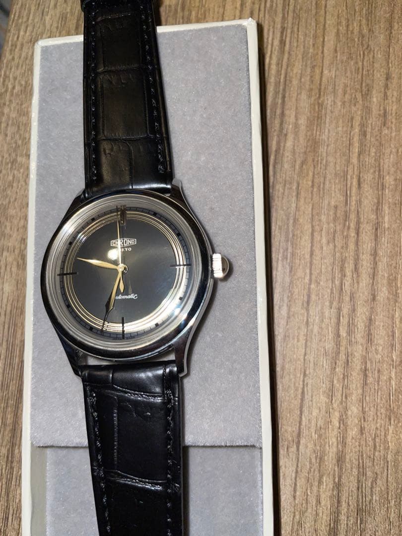 Kurono Tokyo CT003Q Classic Steel Gray Auto Hajime Asaoka Signed Rare Japan