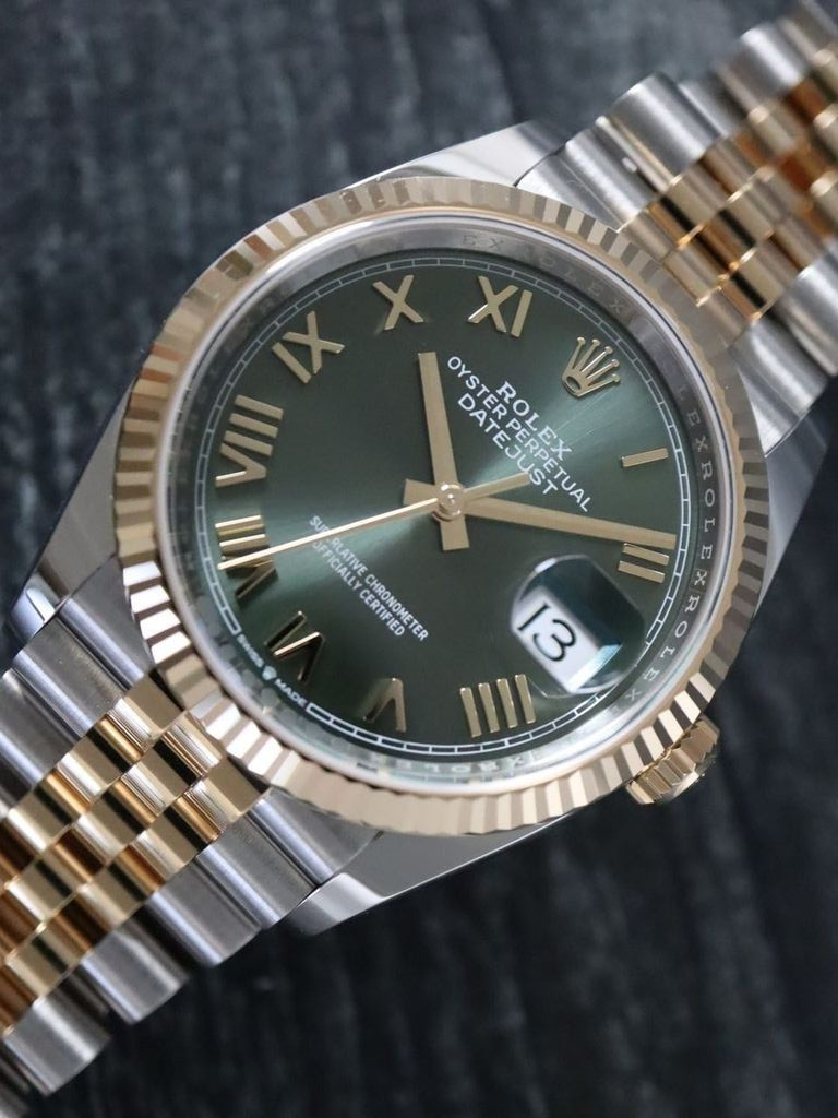J41926: Rolex Datejust 36, Ref. 126233, 2026 Full Set