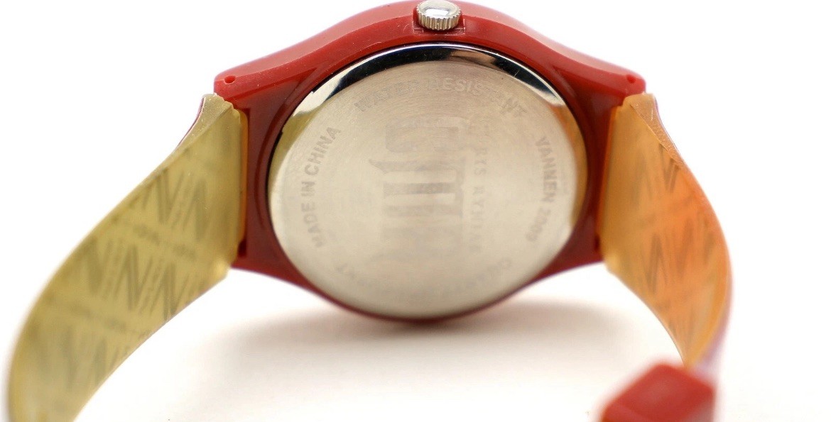 Chris Ryniak Limited Edition Vannen Artist Watch Red The Order of Things swatch