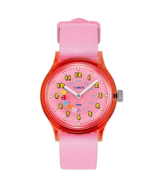 Wrist Watch TIMEX PAC MAN Camper TX-TW2V93900 unisex Red PAC-MAN PACMAN Goods