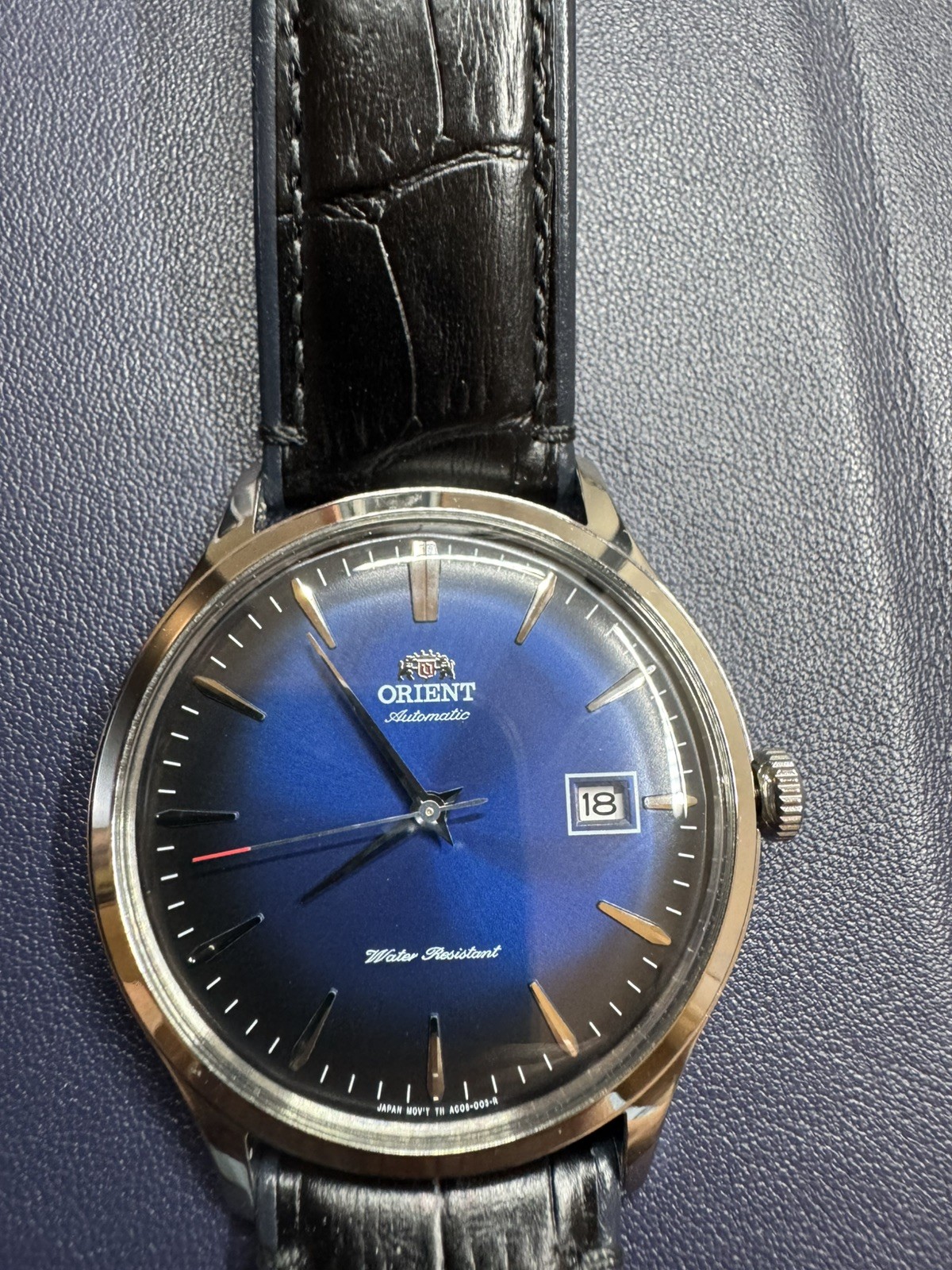 Orient Bambino Version 4 Classic Automatic Blue Dial FAC08004D0 Men’s Watch