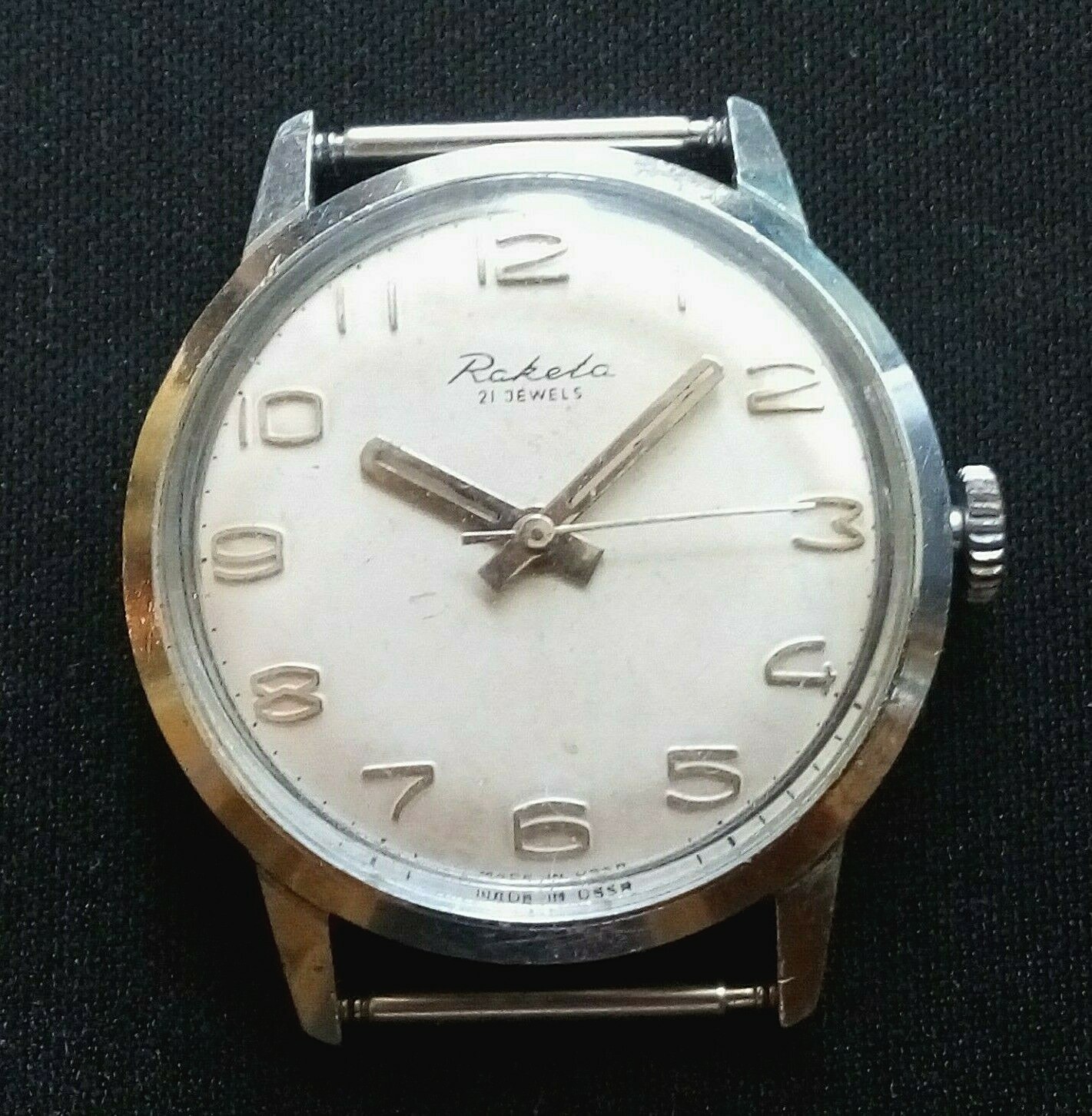 RARE Vintage mechanical watch Raketa Baltika 21 Jewels made in USSR 1960s