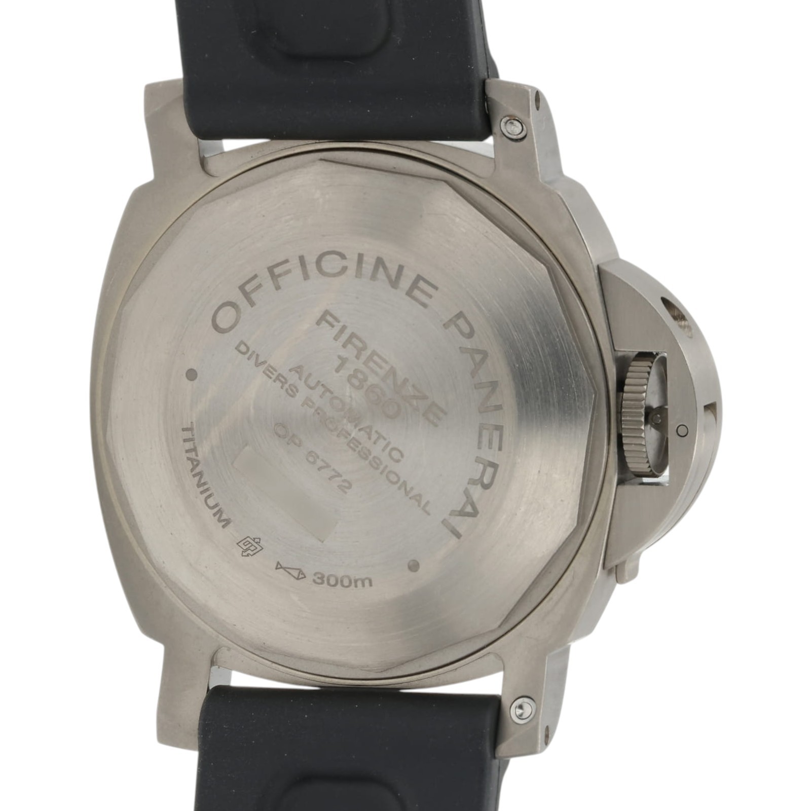 Panerai Luminor Submersible Black Dial Titanium 44mm Automatic Mens PAM00025