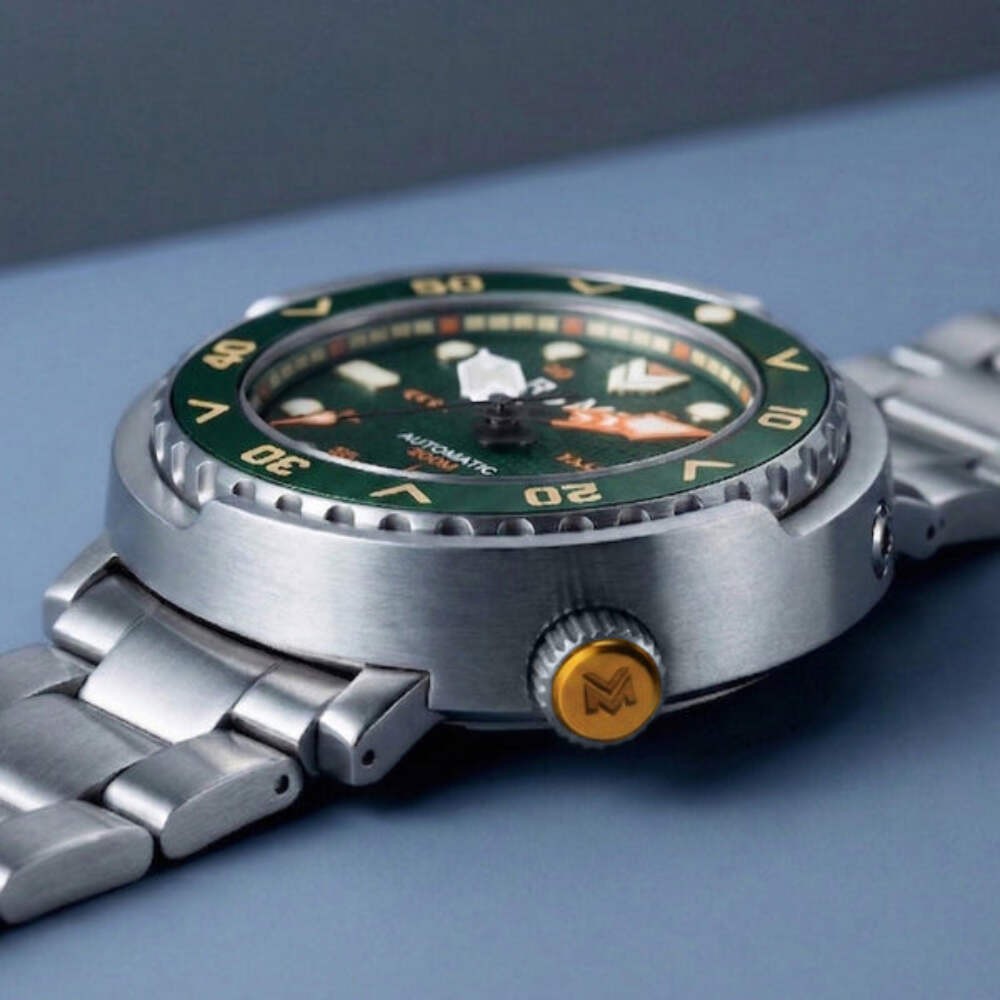 Zumwalt Automatic Green Dial / Stainless Steel Bracelet Green Dial Wristwatch RG