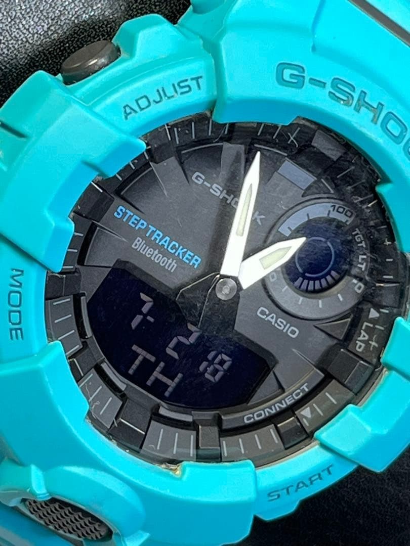 CASIO G-SHOCK G-SQUAD GBA-800-2A2JF Blue Bluetooth Step Tracker Mens Watch JDM