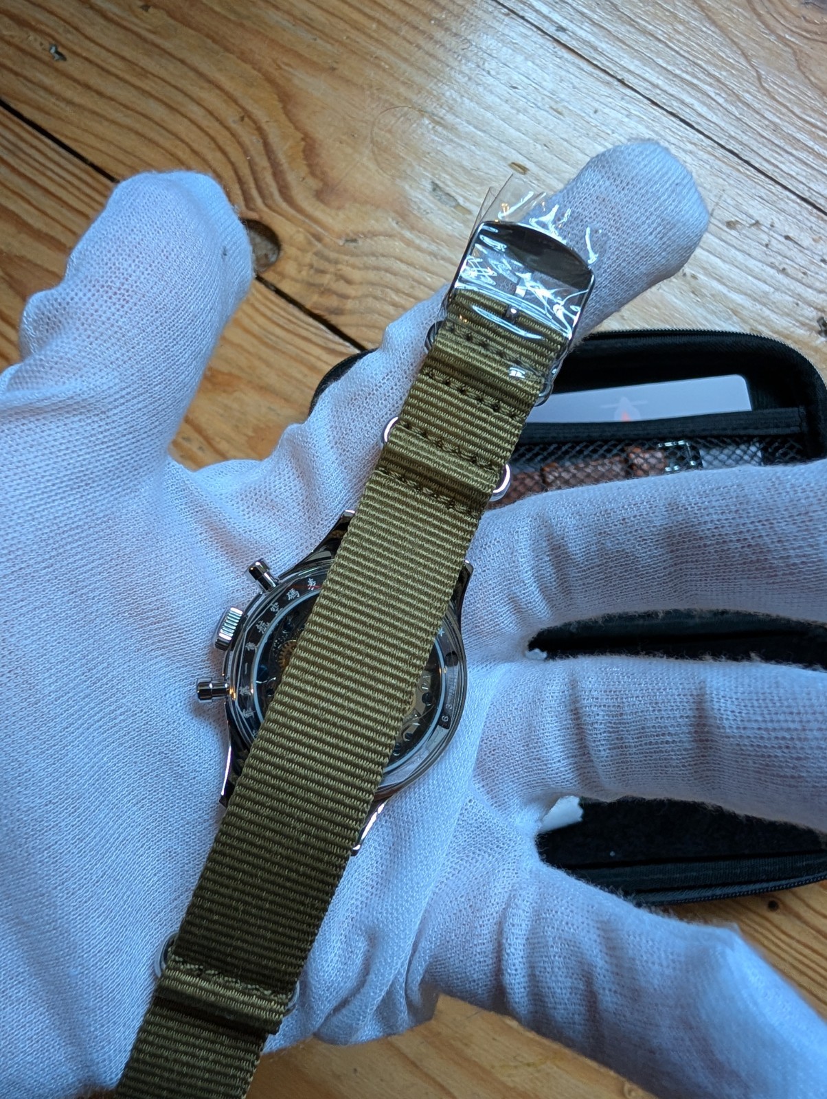 (SAPPHIRE Crystal) NEW 38mm Seagull 1963 Pilot Chronograph ST1901 Mechanical