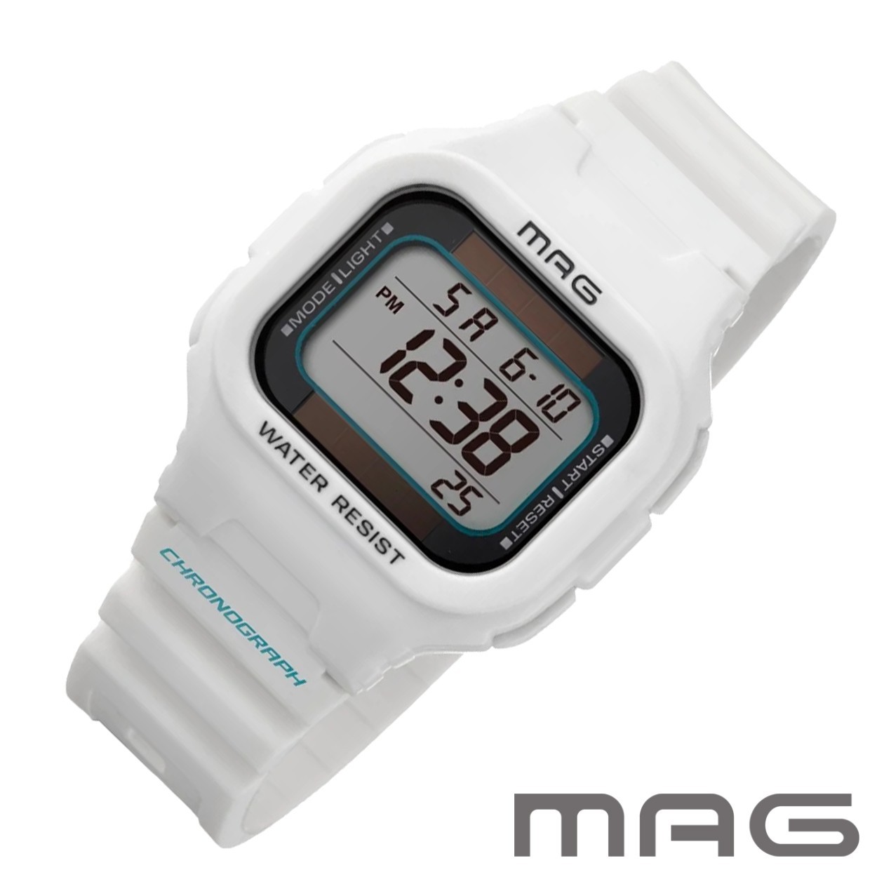 Noa Precision MAG Solar Dual Power 100m WR Watch White Japanese Domestic Model