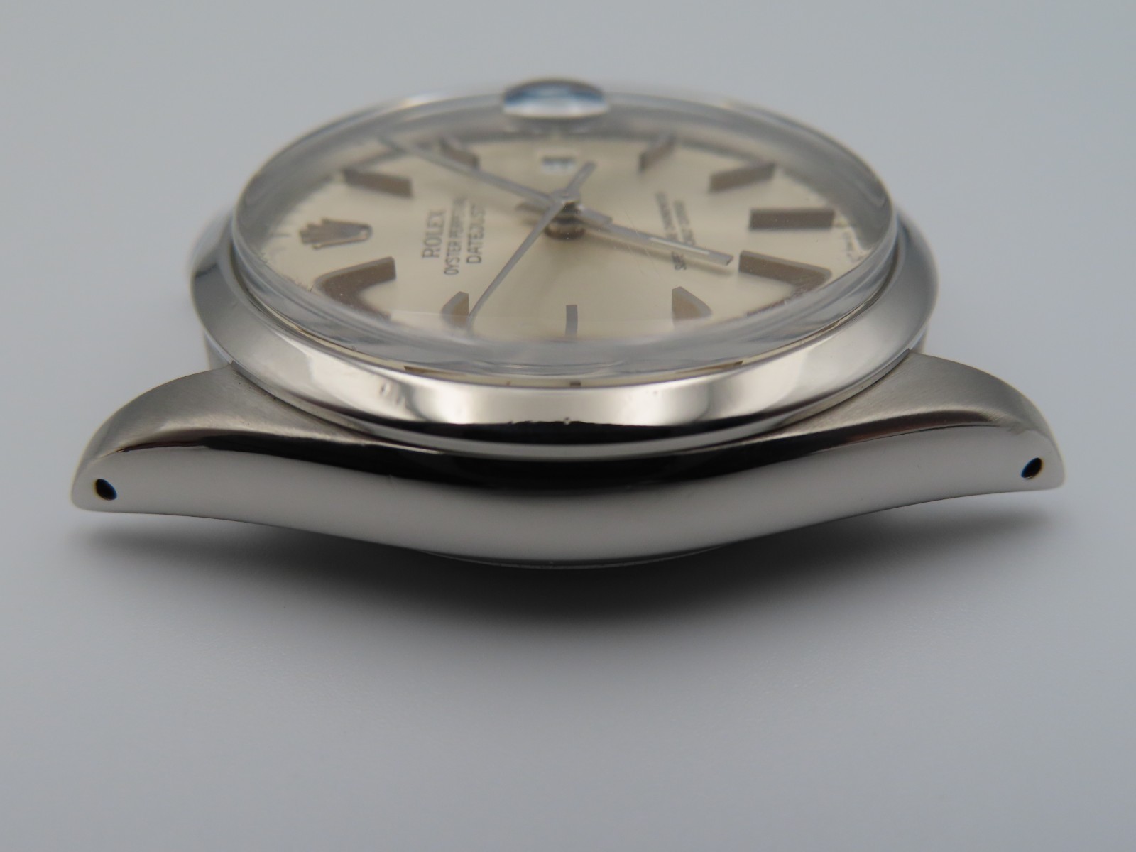 1986 Rolex Datejust 16000 w/ Chevrolet Chevy Logo Original Caseback