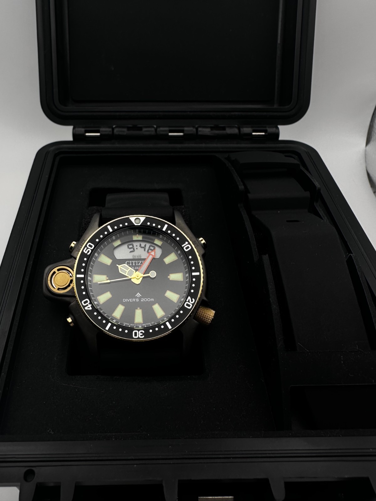 CITIZEN AQUALAND JP2008-06E 40th Anniversary Limited Edition FULL SET