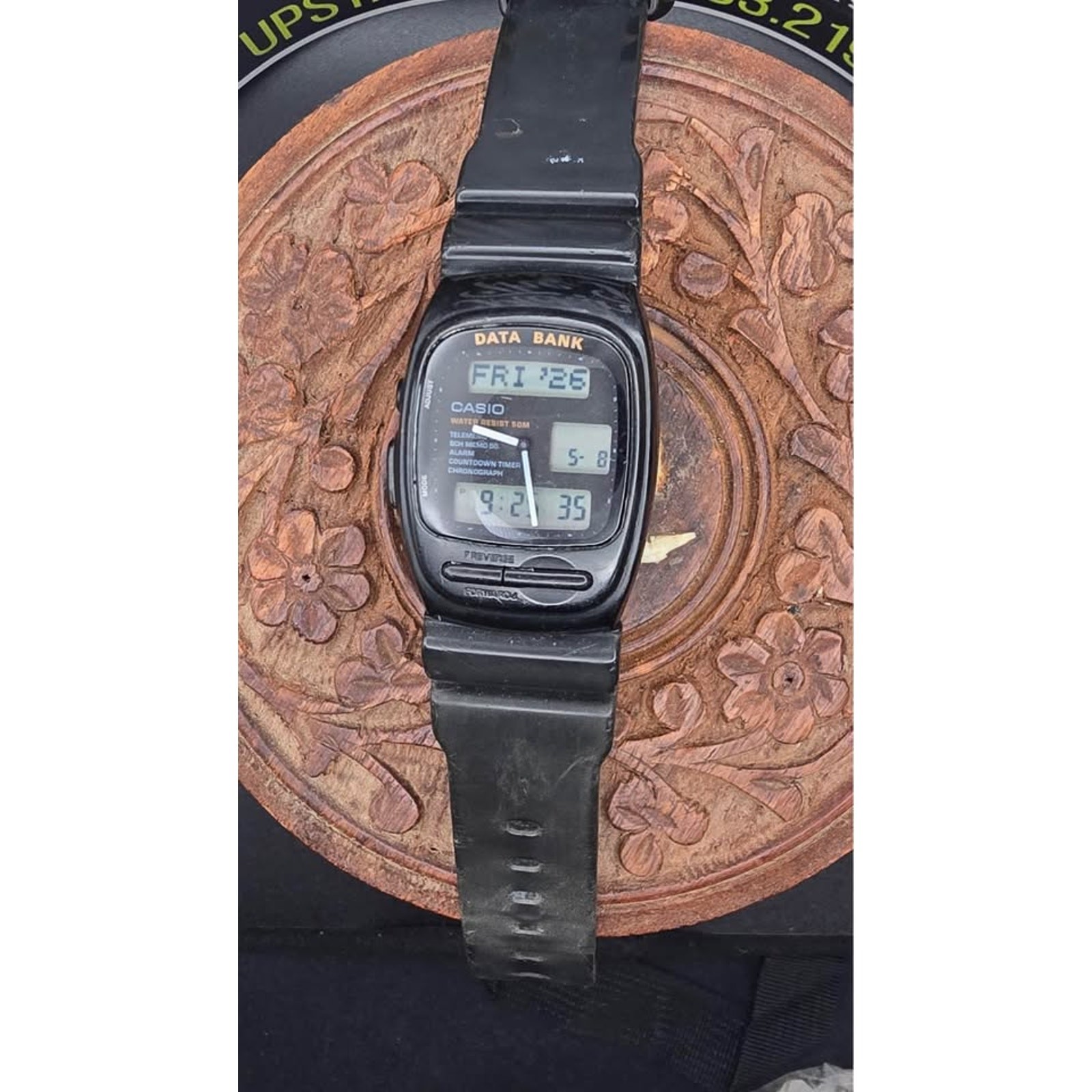 Casio Data Bank Watch BlackCasio AB-50W. 753 module