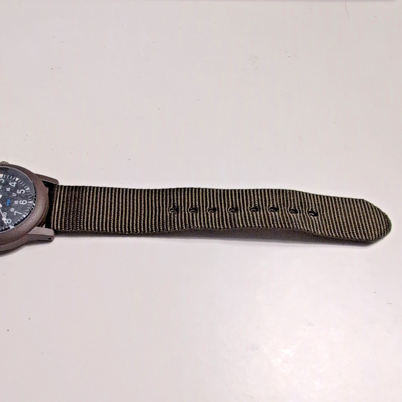 TIMEX T41711E EXPEDITION CAMPER GREEN NYLON STRAP MEN’S WATCH