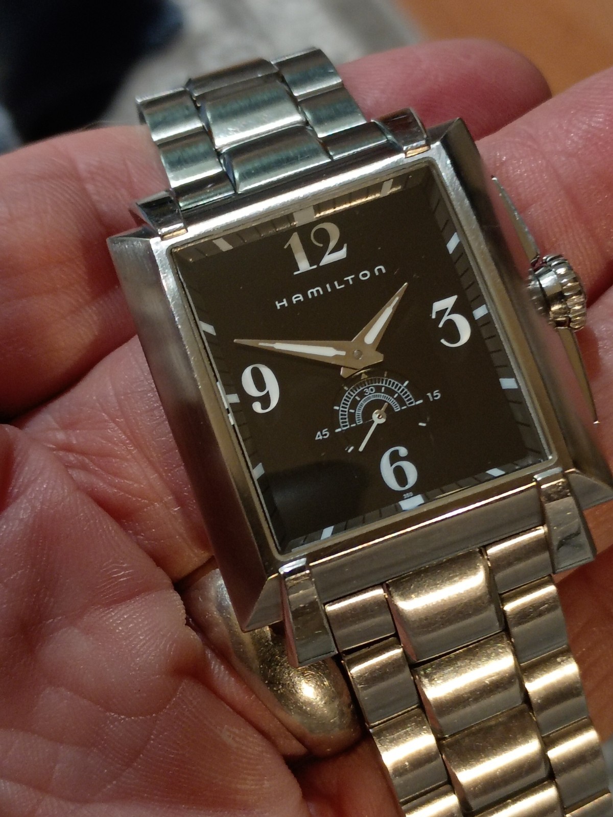 Hamilton Trent Model Number H304110 Small Seconds Quartz Watch