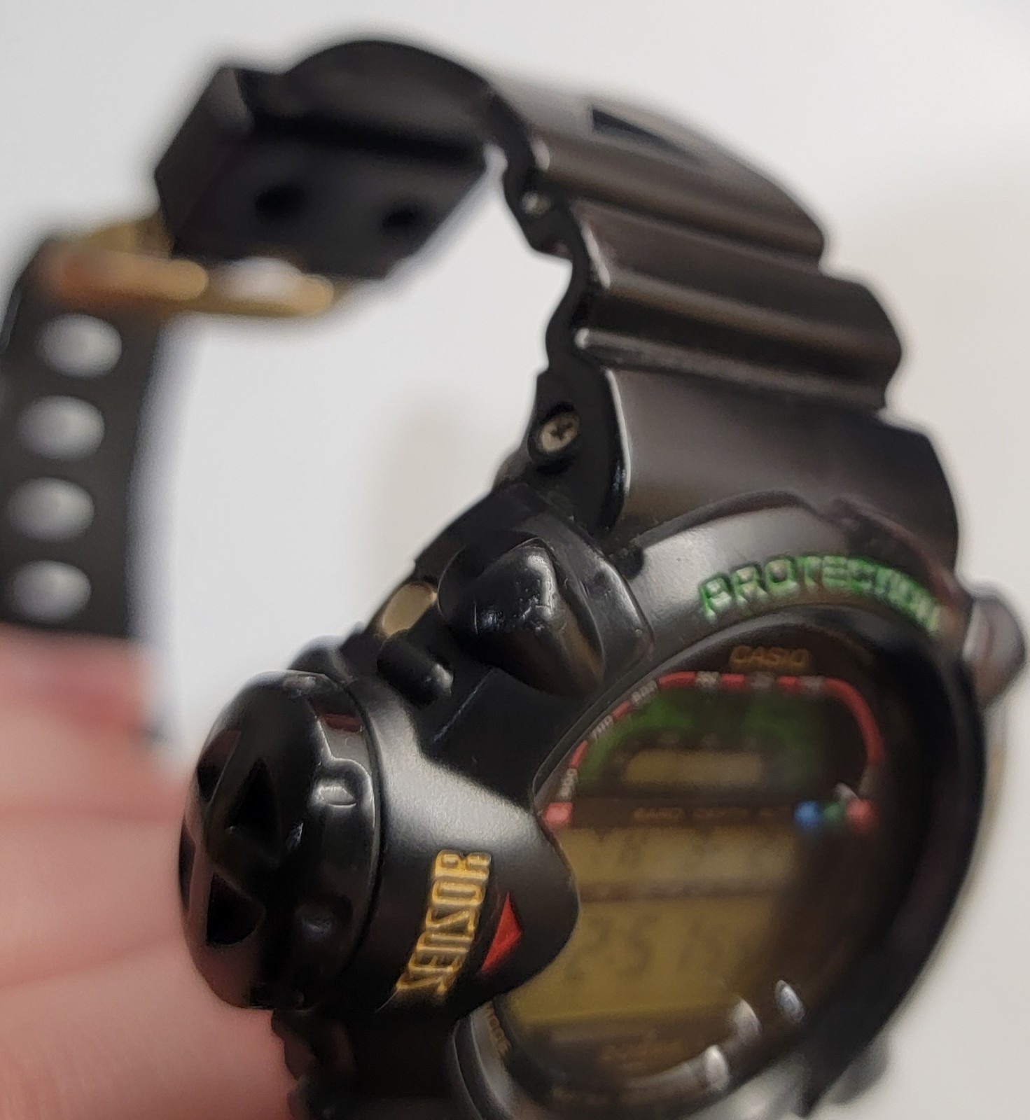 CASIO VINTAGE G-SHOCK DW-6500GJ-1A SKYFORCE 1994 Japan T Altimeter Barometer