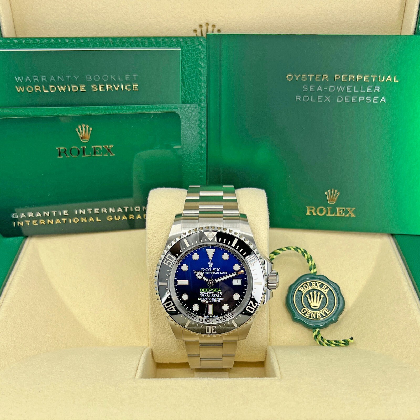 Rolex Deepsea James Cameron Blue, Ref# 136660 Unworn Complete 2023