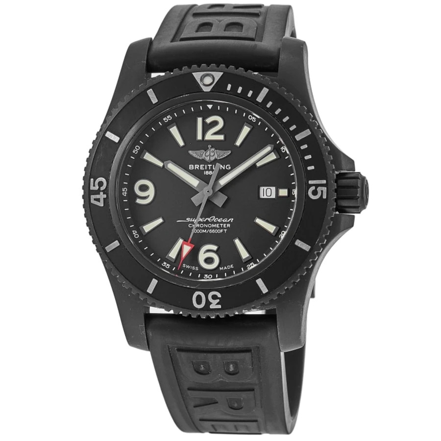 Breitling Superocean 46 Black Steel Black Men’s Watch M17368B71B1S1-PO