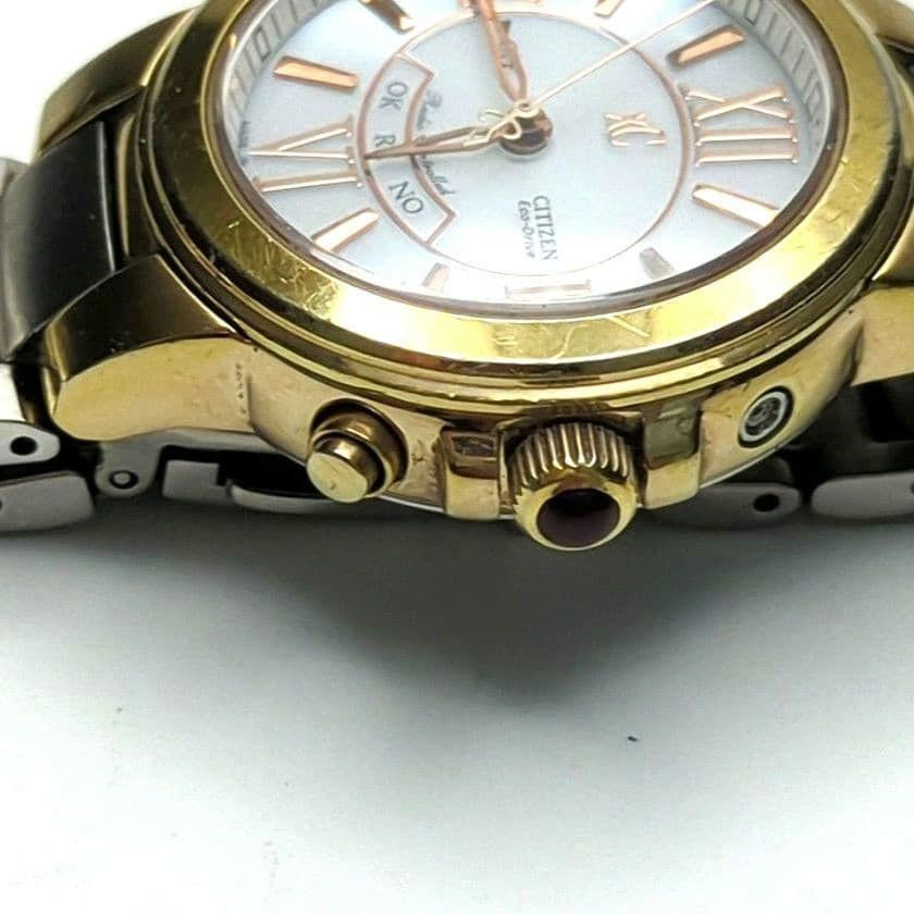 Working Item CITIZEN xC Citizen Cross Sea Ladies Watch Radio Solar Combination C