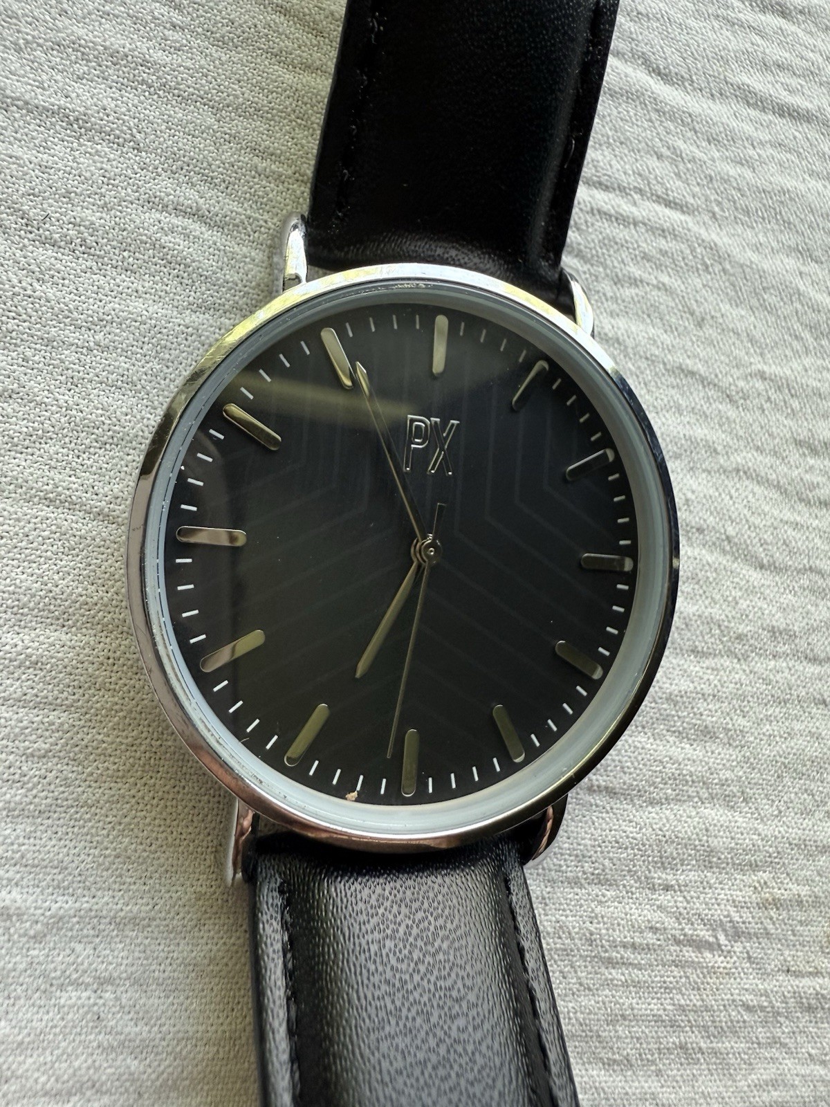 NWOT PX Clothing Terry 40mm Quartz Watch *Seiko Movement*