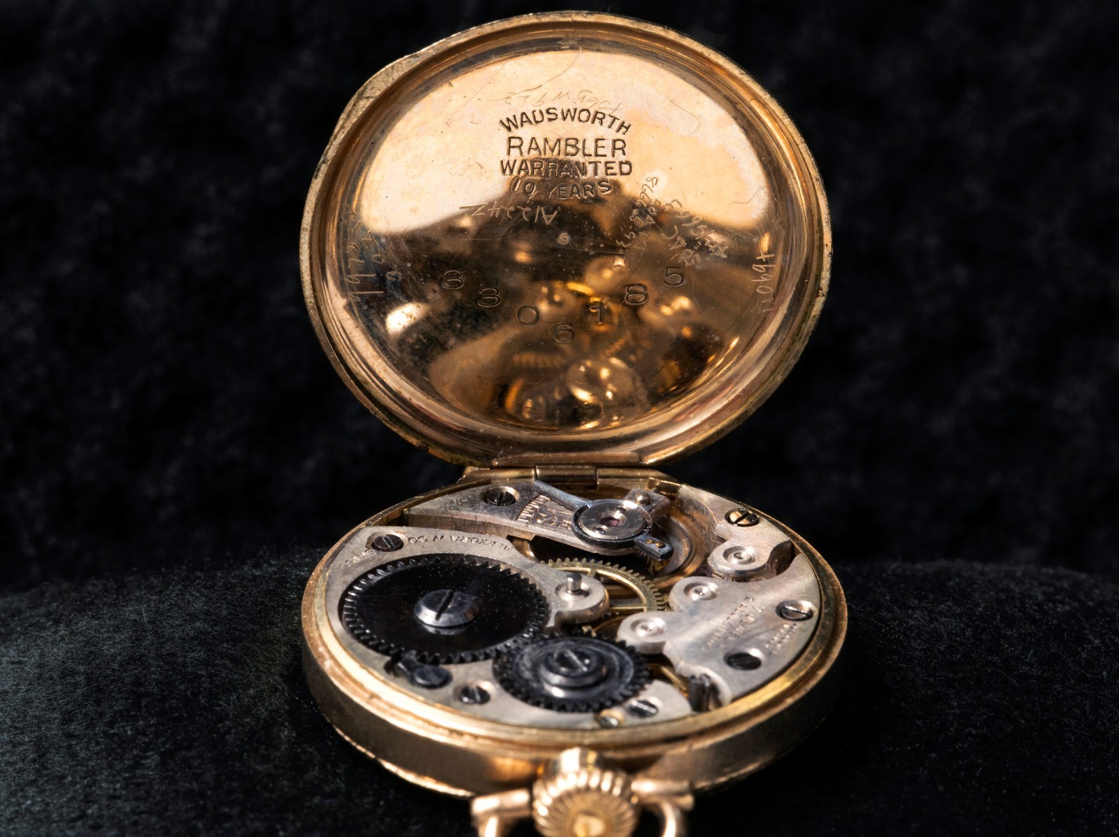LeCoultre Ladies Watch – Hand-Engraved Gold-Filled Wadsworth Case – Circa 1920s