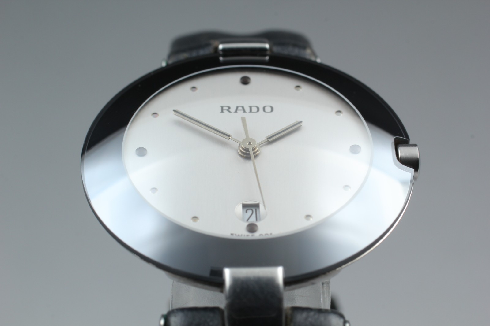 【Near MINT】 RADO 129.3576.4 Coupole Domed Watch Original Leather Belt from JAPAN