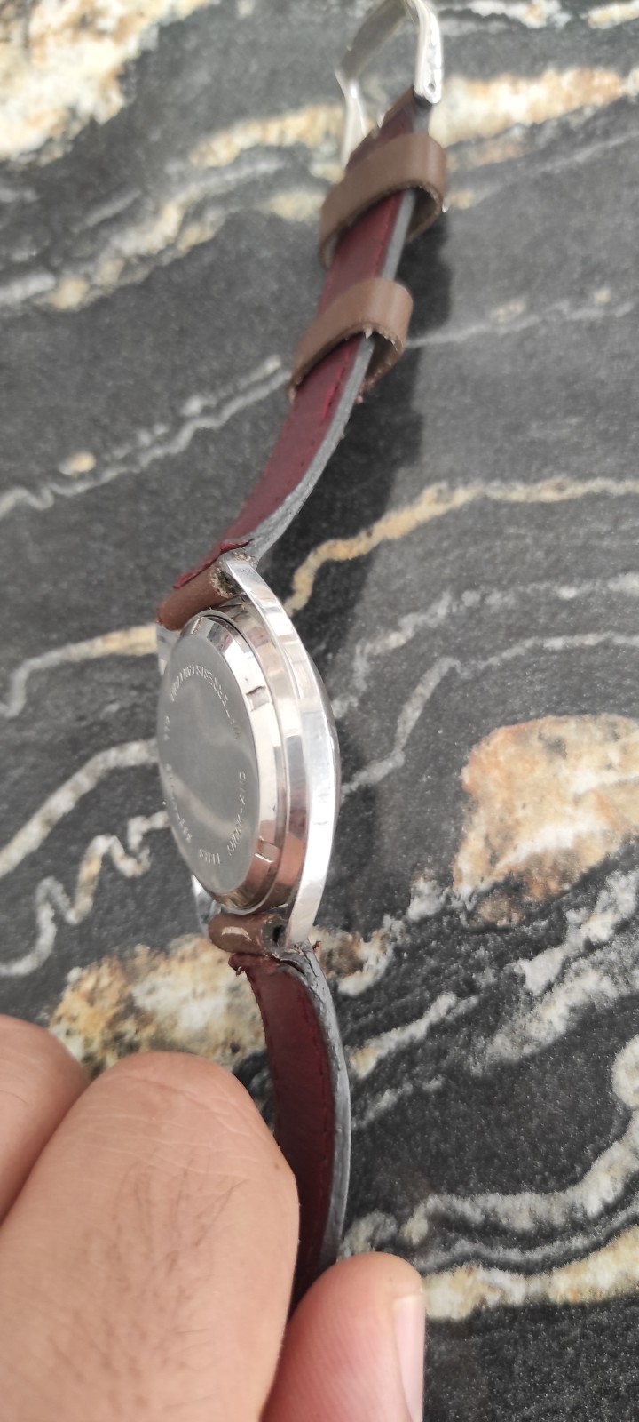 Rare Vintage Junghans 17 Jewels Cal. 620.52 Manual 1974 Tropical Patina Watch