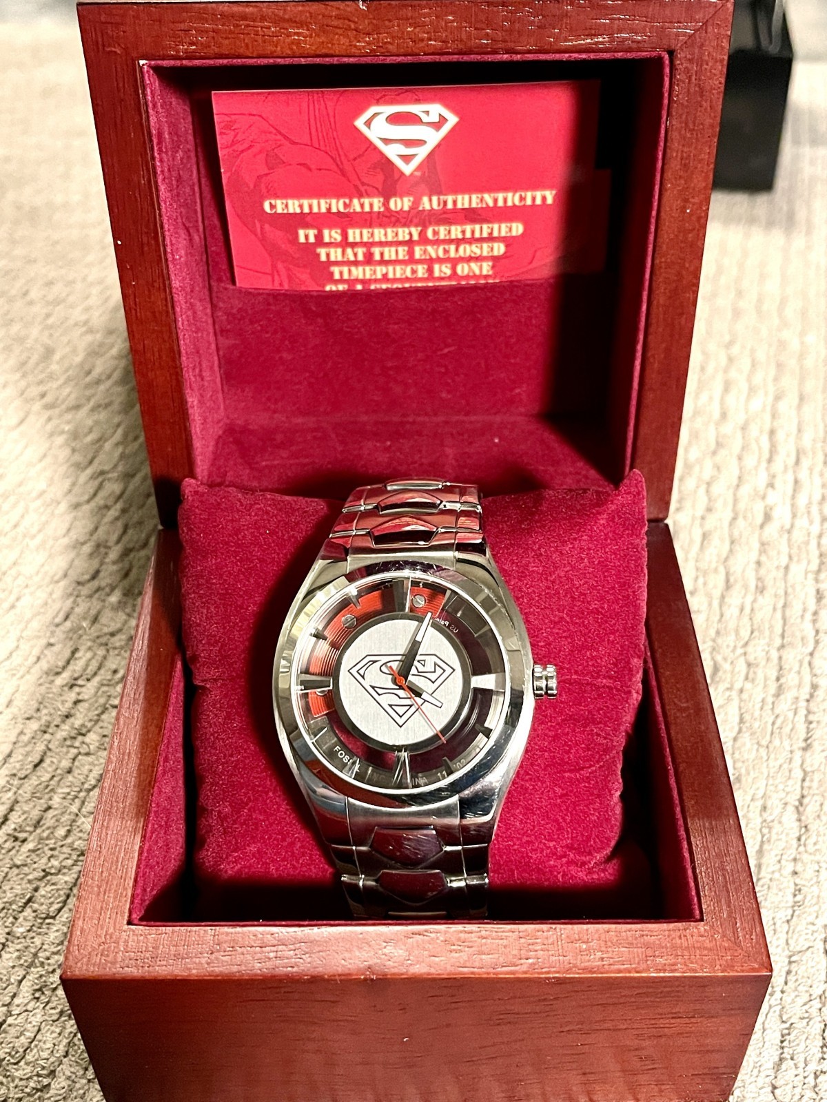 Fossil Superman Automatic Rotor Watch – Limited Edition from 2006