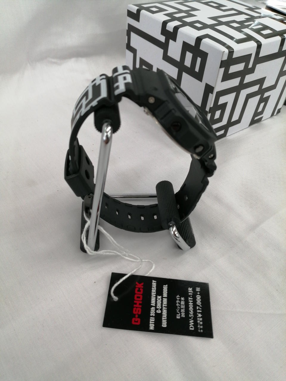 CASIO G-SHOCK DW-5600HT-1JR (Hotei Tomoyasu 35th) Black Watch Auth Japan