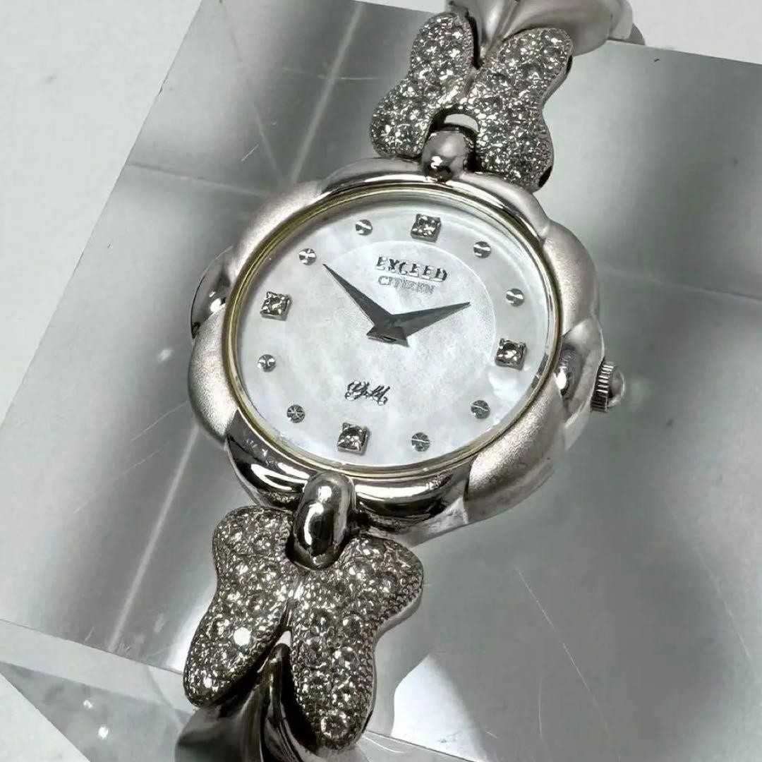 CITIZEN 4420-E42177 20.3mm Used Watch Quartz White Dial Women’s Analog
