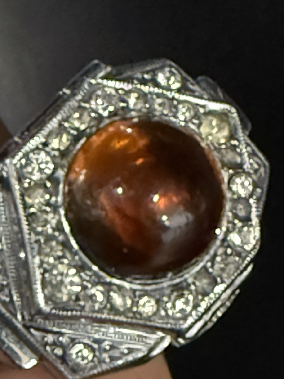 Rare!! Art Deco ring /watch Antique C. Bucherer Lucerne Swiss, Watch Is Working!