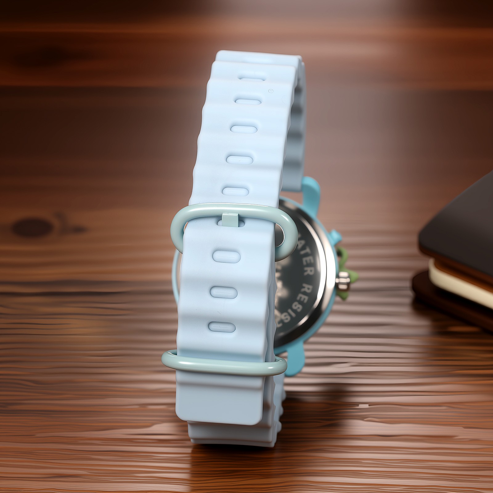 Students Silicone Strap Quartz Sport Wrist Watch Macaron Color Teen Holiday Gift
