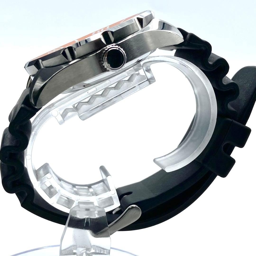 Seiko 5 Sports Monster 4R36-06S0 Watch Orange Black Japan 073859