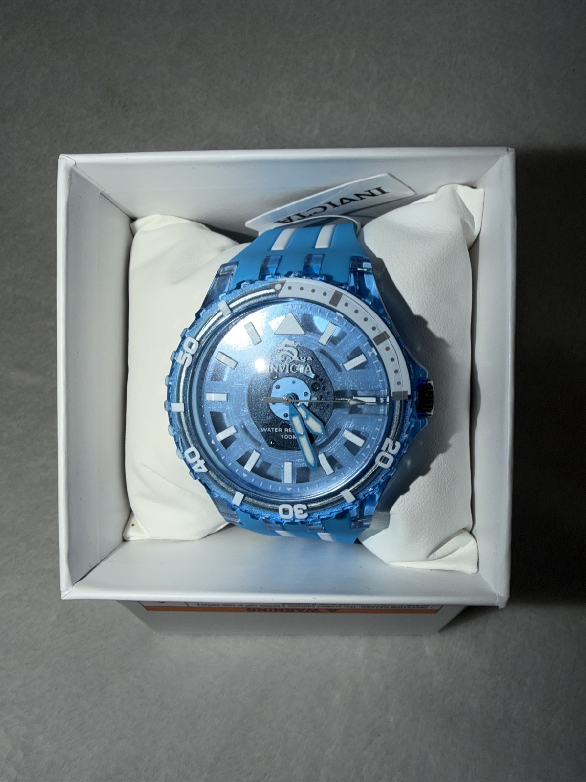 Invicta Subaqua Chromamode Lot 3 44mm Men’s Watch Black, White & Blue White