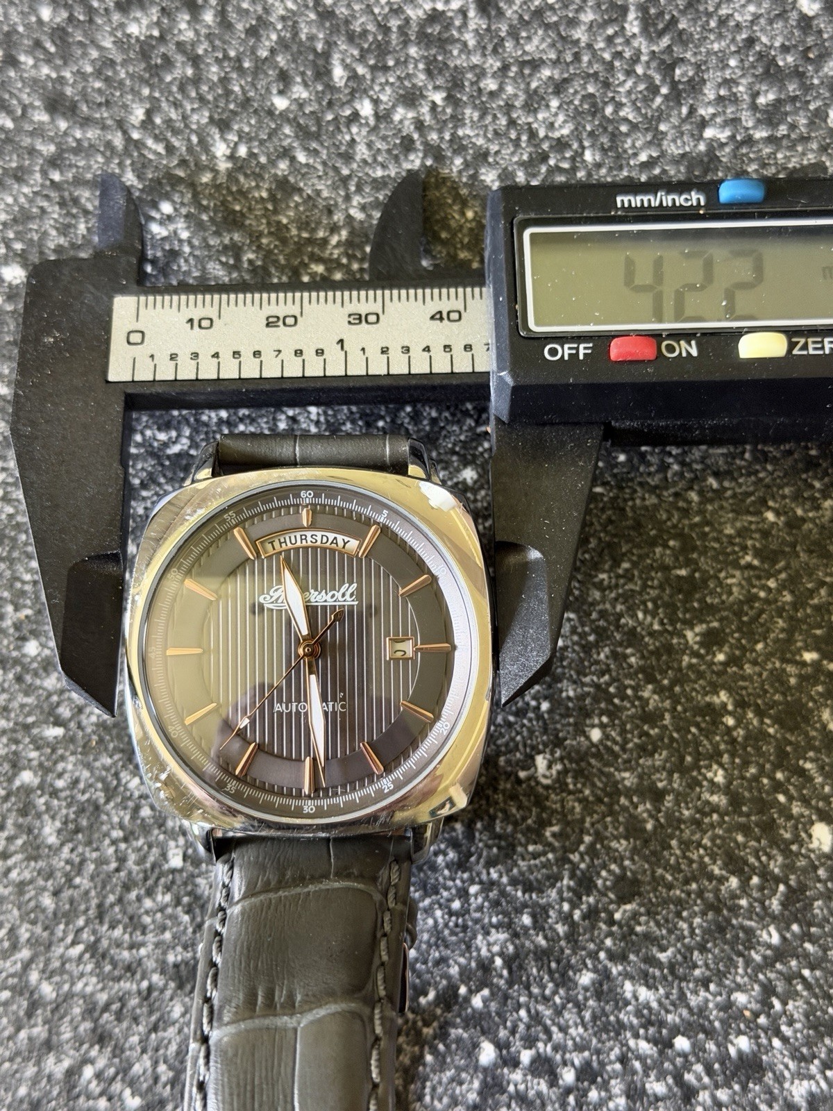 INGERSOLL Columbus Automatic Dial Men’s Watch 42mm Day And Date