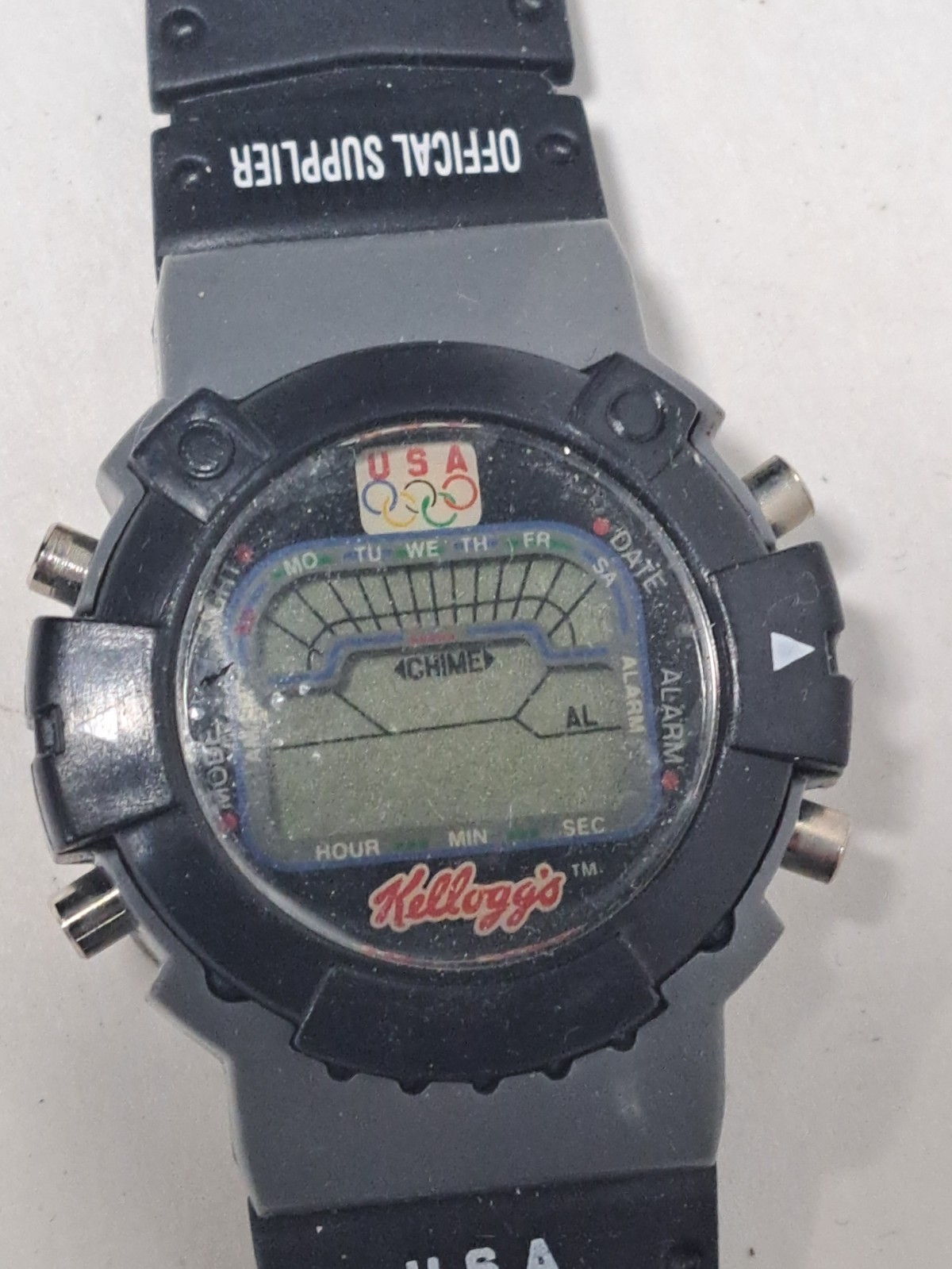 Vintage Kellogg’s Sasco Official US Olympic Team Watch