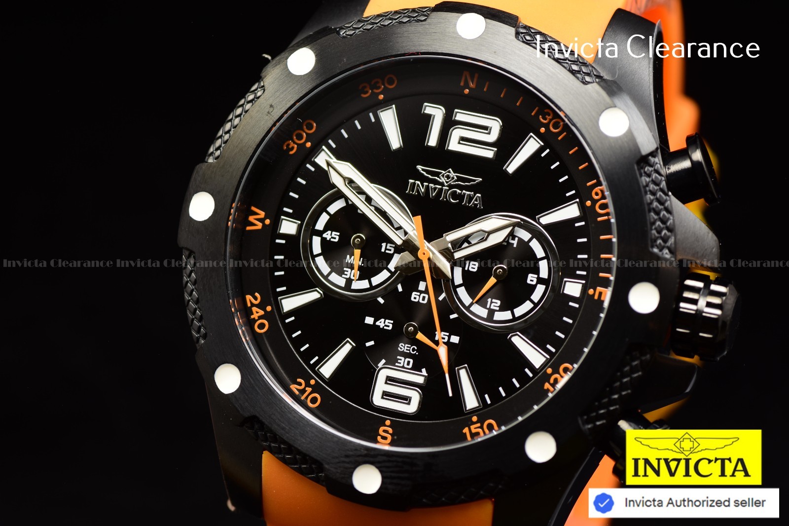 Invicta Subaqua Noma III Koi Fish Quartz Koi Fish Dial Men’s Strap Watch