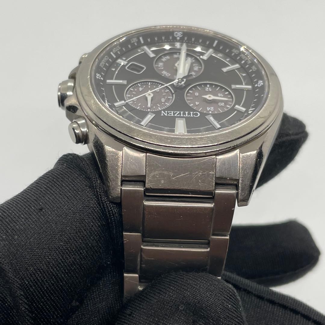 Citizen Attesa Chronograph Quartz Eco-Drive Stainless Steel wrist 18.0cm/7.1in