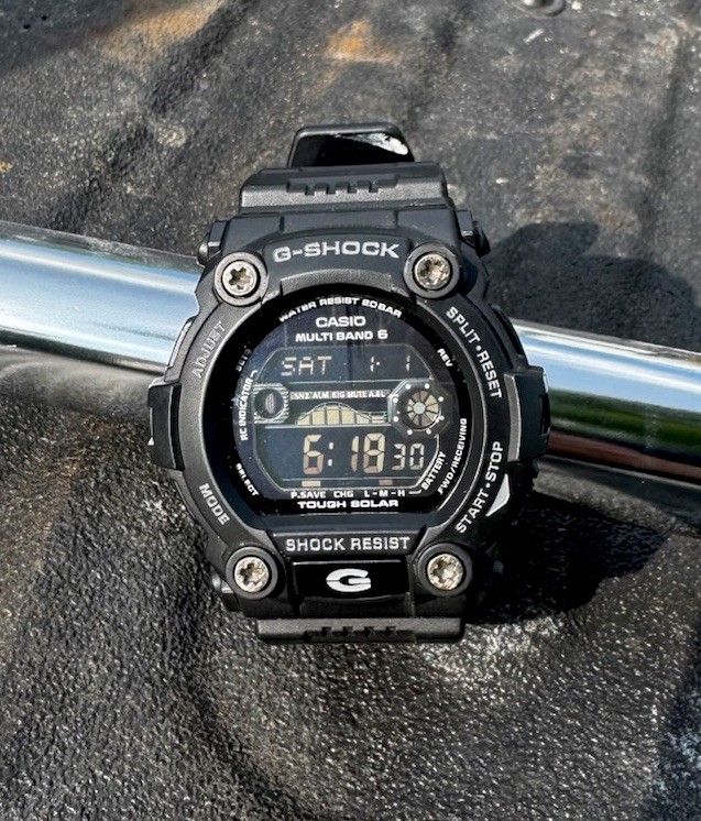 Casio G-Shock GW-7900B Mens Watch 50mm Black MultiBand 6 Tough Solar Atomic 200M