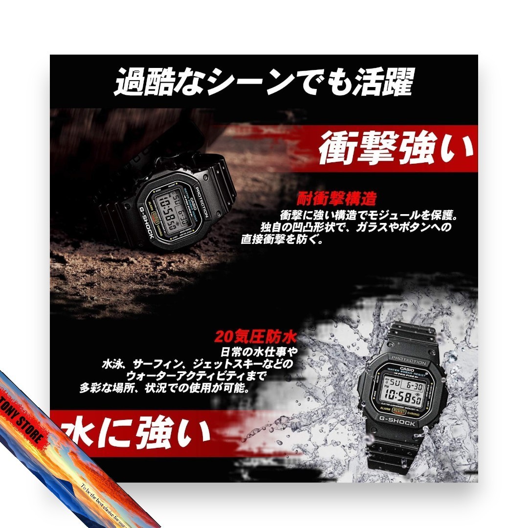 Casio G-SHOCK GW-M5610R-1JF TOUGH SOLAR BLACK JP Digital Watch Wristwatch Rare