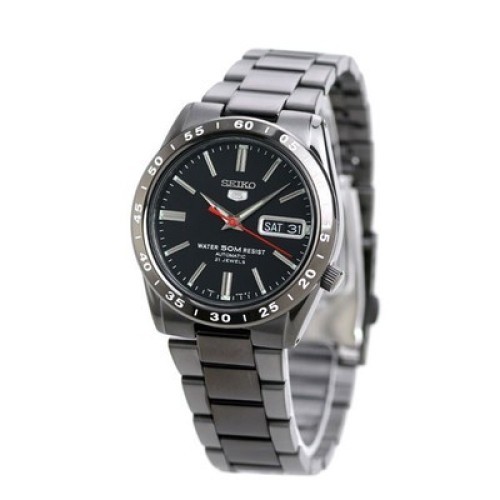 SEIKO SNKE03K1 Self-winding Men Wristwatch Overseas Model 12mm Black