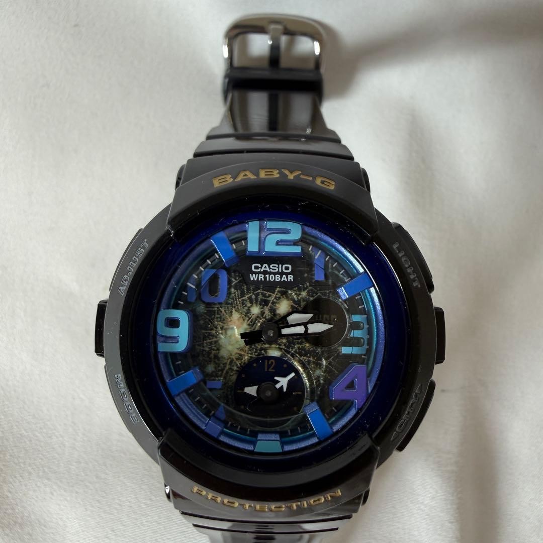 Beautiful condition with battery replacement BABY G BGA 190GL Beach Traveler Bab