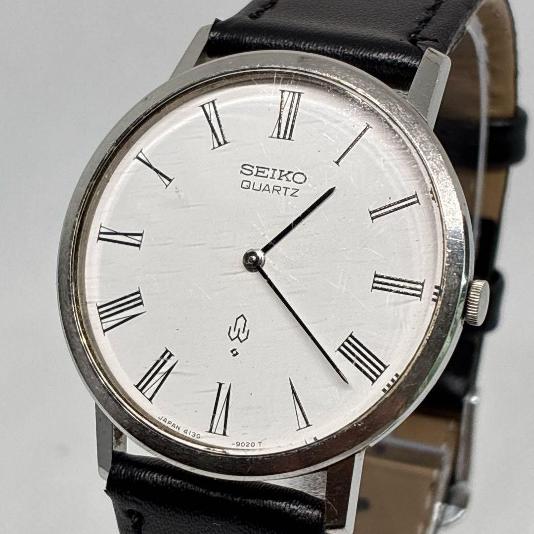 SEIKO Chariot 4130-9001 Quartz Limited White Watch