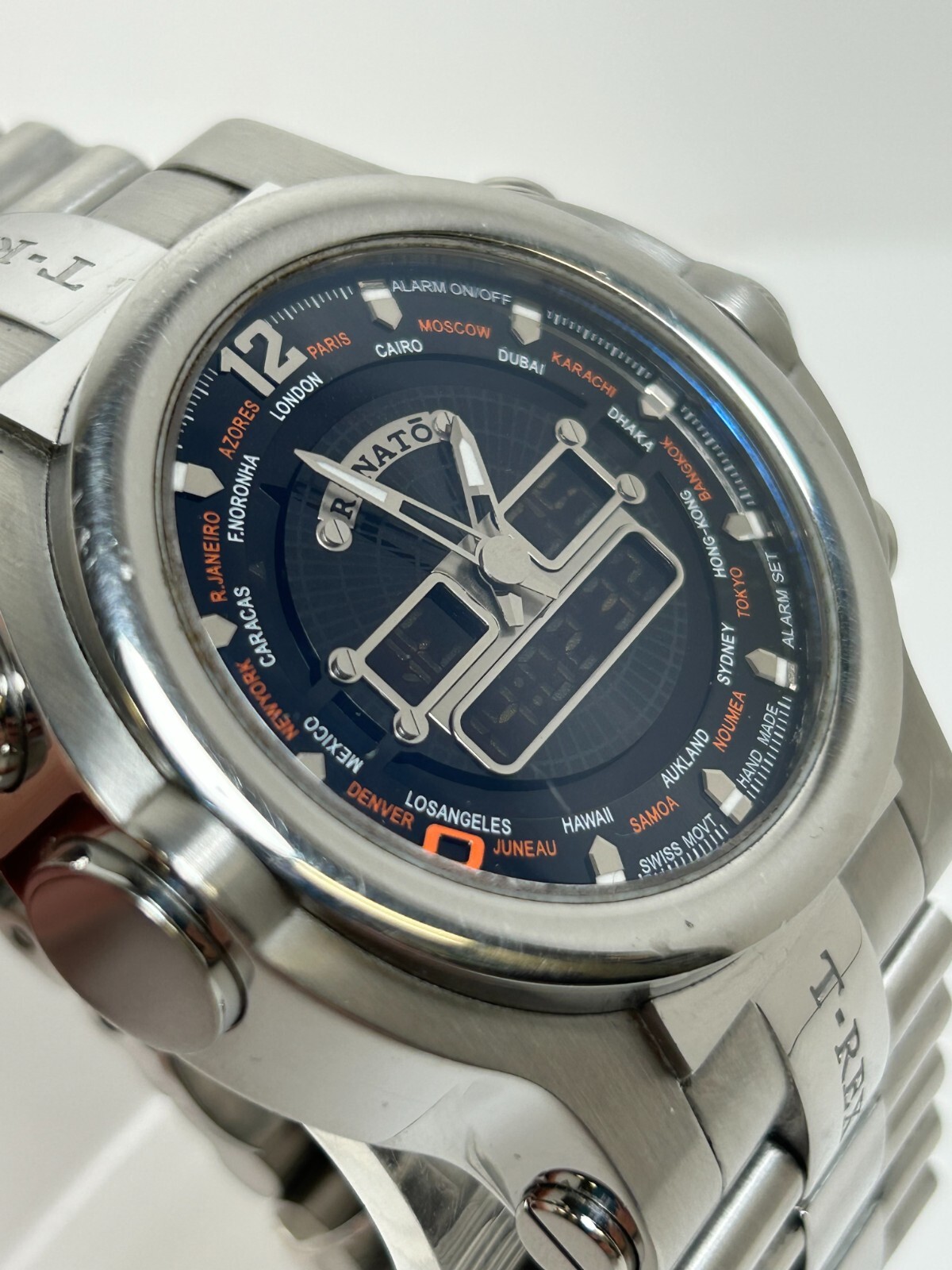 Renato T-Rex Watch Limited Edition 56/60 Ana-Digi ISA 9003-7301