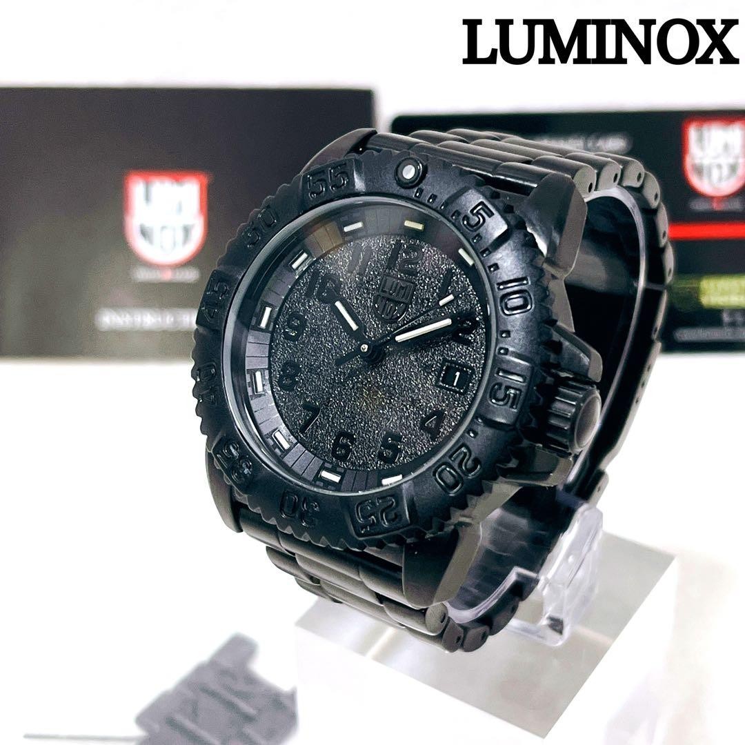 LUMINOX 3150 Series NAVY SEAL Quartz Stainless Steel Black 45mm