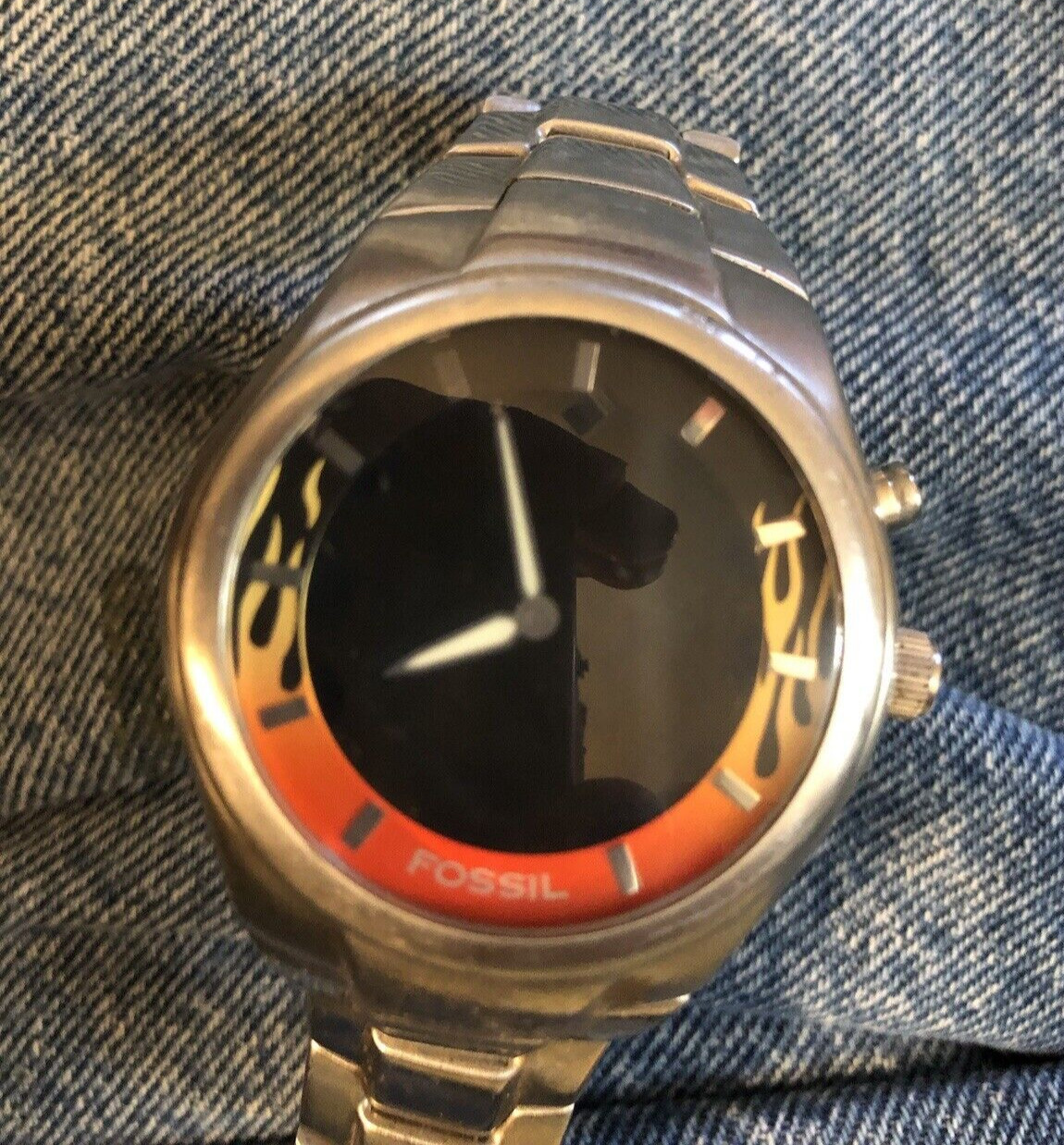 RARE Fossil Big Tic «Red Flames» JR-8115 300211 (50 Meters / 165 Feet )