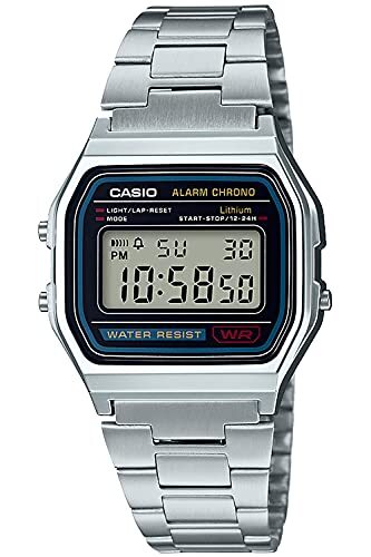 [Casio] Watch Casio Collection [Domestic regular goods] A158WA-1JH Men's Sil