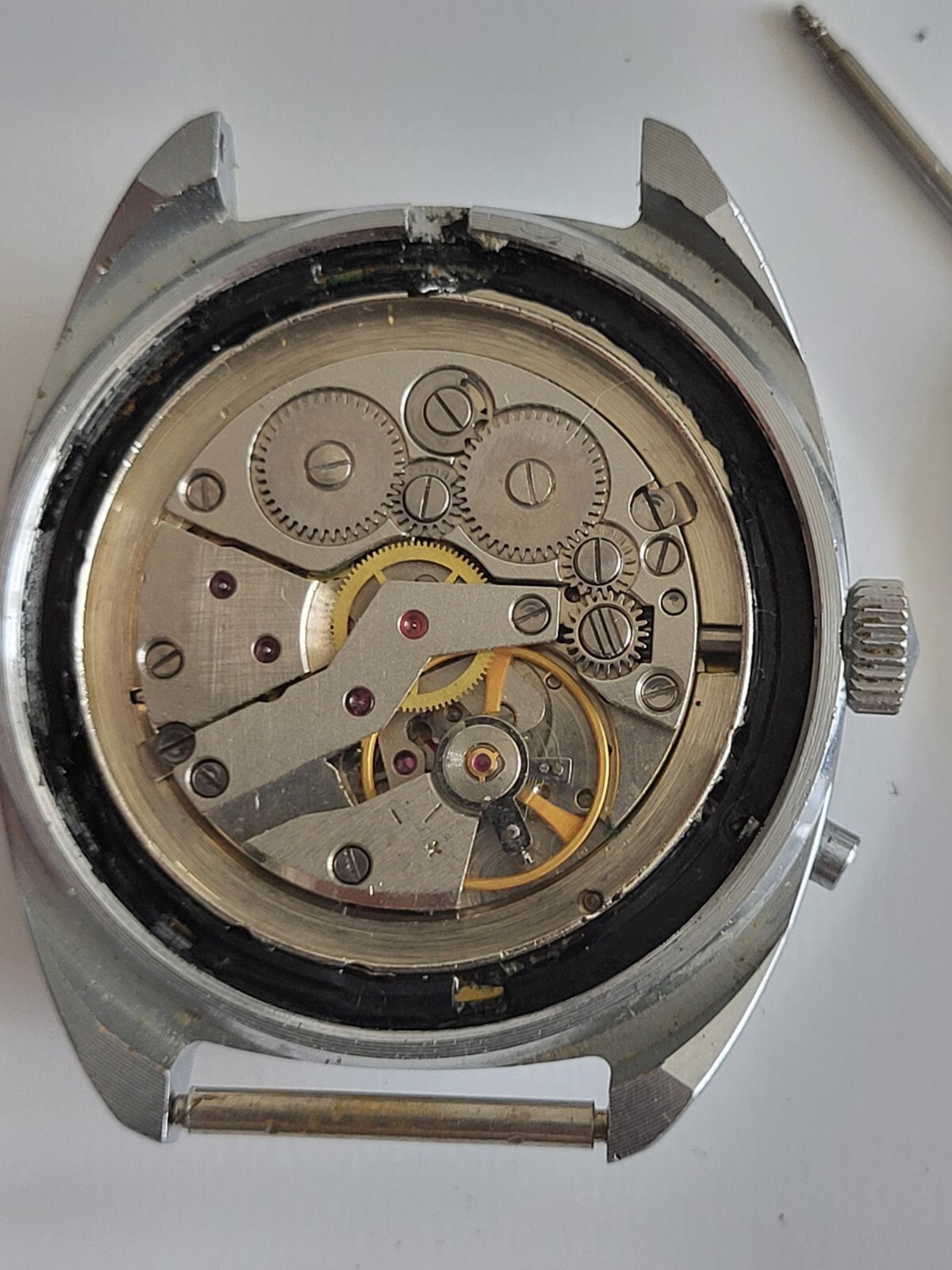 Watch SLAVA Victoria USA Watch Vintage Russian Mens Watch RARE